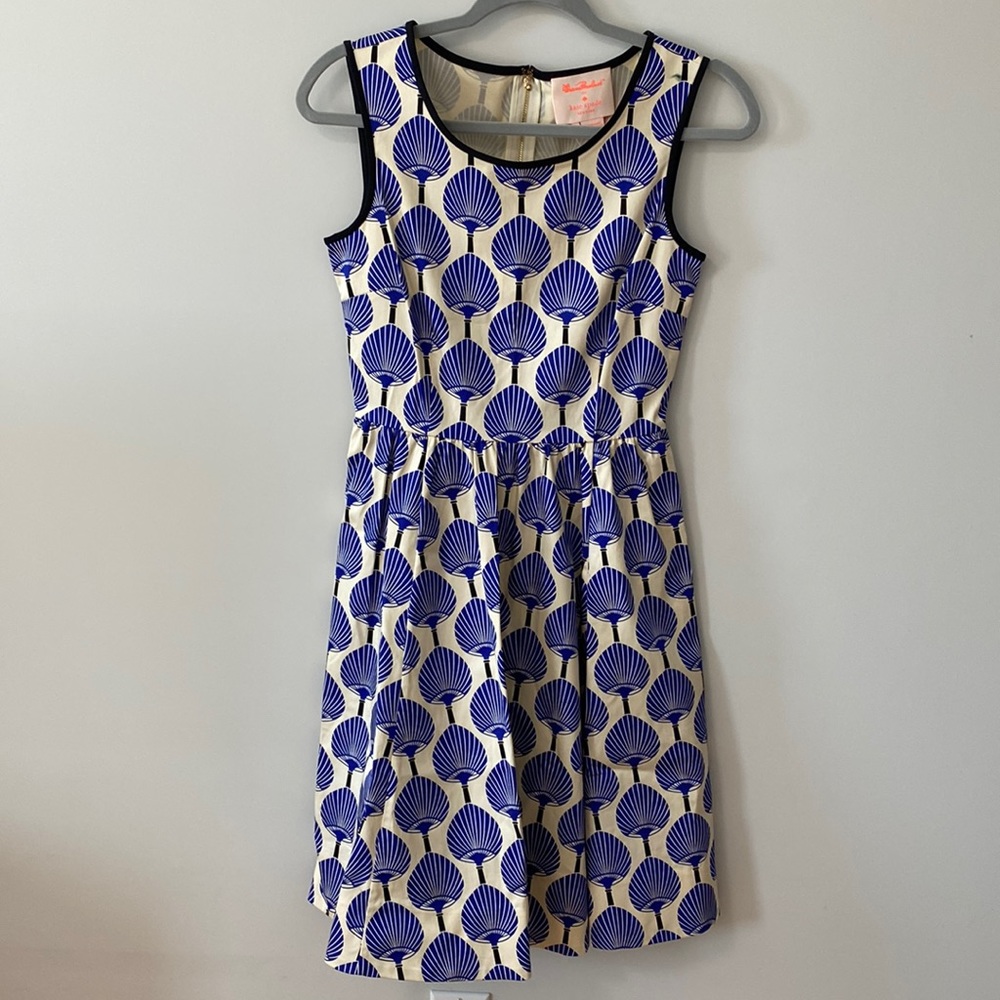Women's Blue Florence Broadhurst for Kate Spade Print Matty Dress